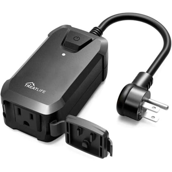 Smart Dimmer Plug Outdoor Smart Plug Works with Alexa and Google Home - Picture 6 of 6